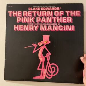 Return Of The Pink Panther Soundtrack LP vintage vinyl album